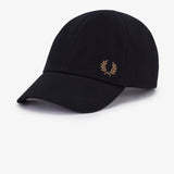 Fred Perry Pique Classic Cap - Black/Shadedstone