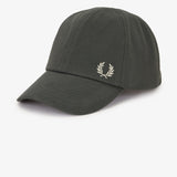 Fred Perry Pique Classic Cap - Field Green/Oatmeal
