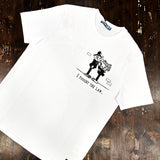 Andy Capp The Law T-Shirt - White