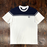 New Young Line T-Shirt - White/Navy