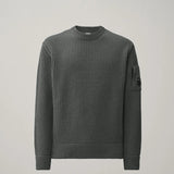 C.P. Company Crew Neck Lambswool GRS - Dark Shadow