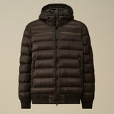 C.P. Company Shell Hooded Down Jacket - Black