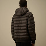 C.P. Company Shell Hooded Down Jacket - Black