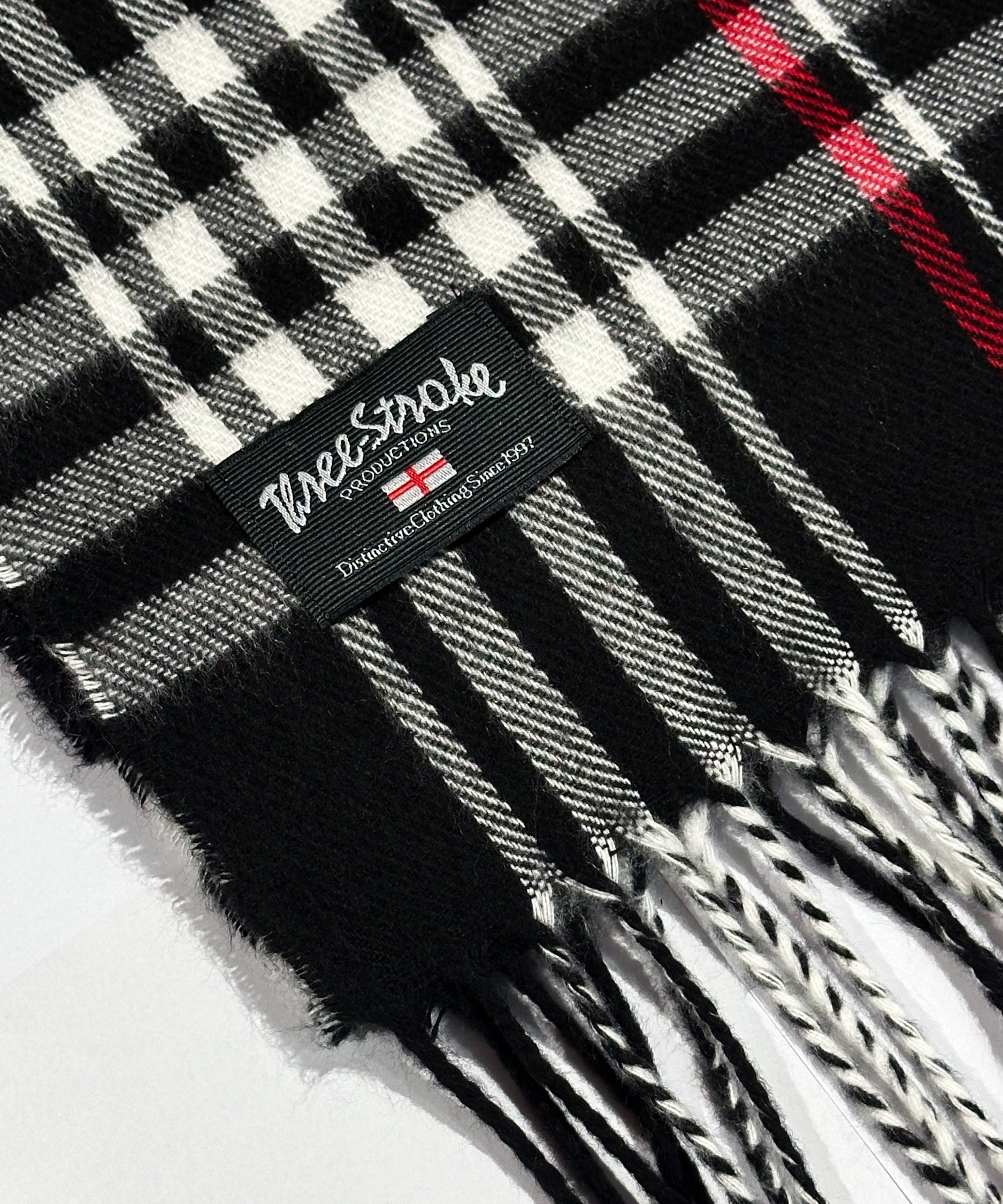 Three-Stroke Vidar Scarf - Black