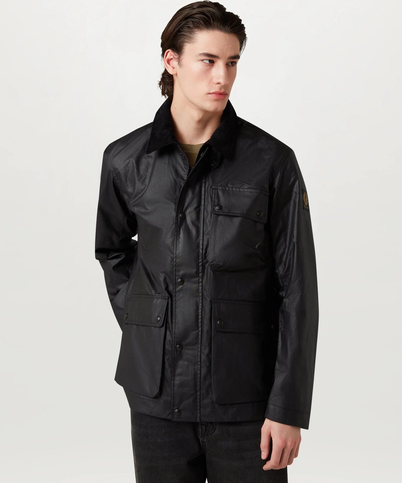 BELSTAFF Incline Waxed Jacket - Black