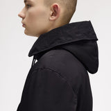 Fred Perry Patch Pocket Puffer Jacket - Black