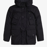 Fred Perry Patch Pocket Puffer Jacket - Black