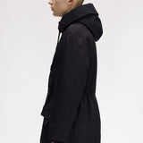 Fred Perry Patch Pocket Puffer Jacket - Black