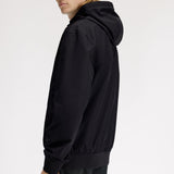 Fred Perry Hooded Brentham Jacket - Black