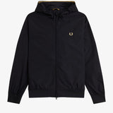 Fred Perry Hooded Brentham Jacket - Black