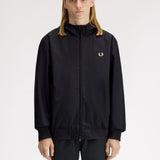 Fred Perry Hooded Brentham Jacket - Black