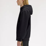 Fred Perry Hooded Brentham Jacket - Black
