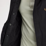 Fred Perry Oversized 2 in 1 Parka - Black