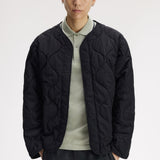 Fred Perry Oversized 2 in 1 Parka - Black