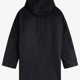 Fred Perry Oversized 2 in 1 Parka - Black