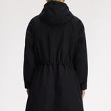 Fred Perry Oversized 2 in 1 Parka - Black