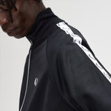Fred Perry Taped Track Jacket - Black