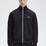 Fred Perry Taped Track Jacket - Black