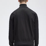 Fred Perry Taped Track Jacket - Black