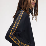 Fred Perry Contrast Tape Track Top - Navy