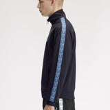 Fred Perry Contrast Tape Track Jacket - Navy/Blue Ace/Tennis Blue