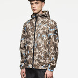 Weekend Offender Mercury Camo Reversible Jacket - Tobacco
