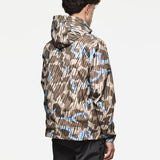 Weekend Offender Mercury Camo Reversible Jacket - Tobacco