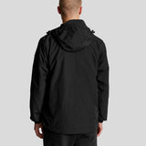 Lyle & Scott Zip Through Hooded Jacket - Jet Black