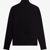 Fred Perry Roll Neck Jumper - Black