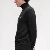 Fred Perry Roll Neck Jumper - Black