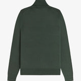 Fred Perry Roll Neck Jumper - Court Green