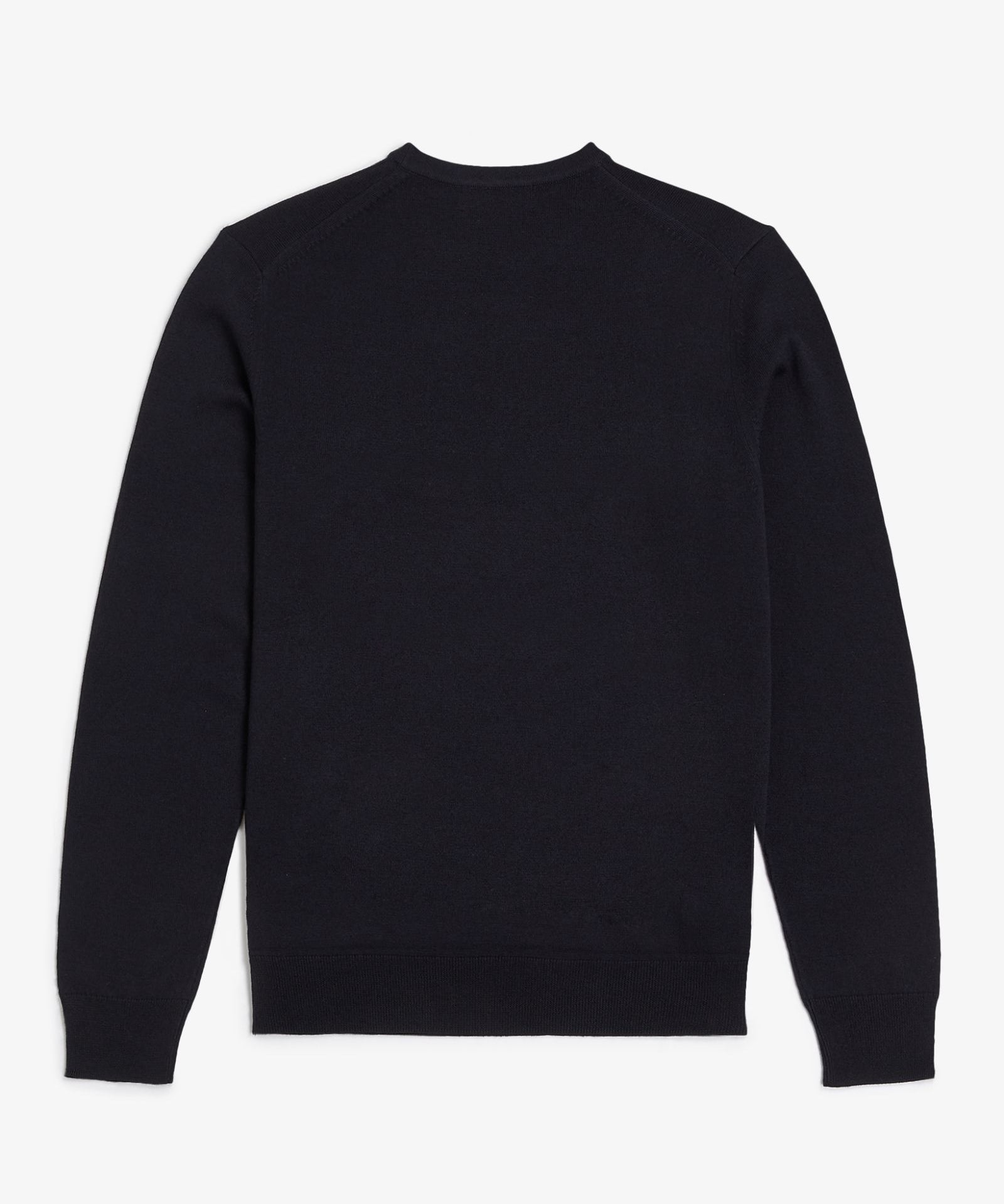 Fred Perry Classic Crew Neck Jumper - Navy