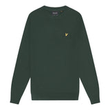 Lyle & Scott Cotton Merino Crew Neck Jumper - Argyle Teal