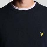 Lyle & Scott Cotton Crew Neck Jumper - Dark Navy