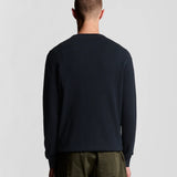 Lyle & Scott Cotton Crew Neck Jumper - Dark Navy