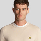 Lyle & Scott Cotton Crew Neck Jumper - Cove