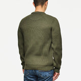 Weekend Offender Morello Jumper - Forest Green
