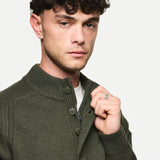 Weekend Offender Castillos Wool Sweater - Forest Green