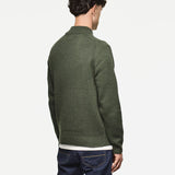 Weekend Offender Castillos Wool Sweater - Forest Green