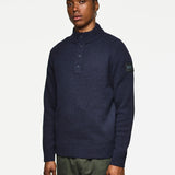 Weekend Offender Castillos Wool Sweater - Navy