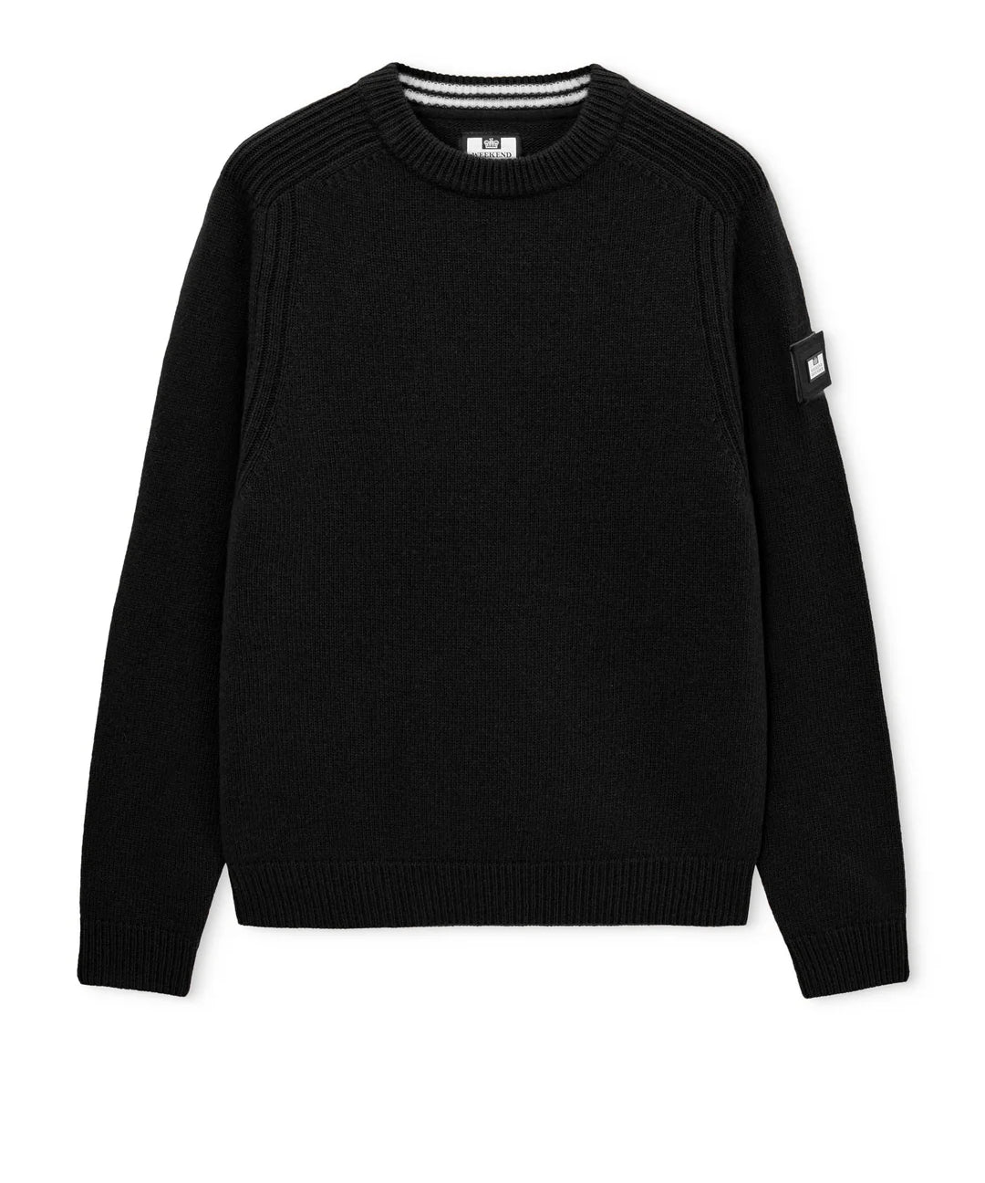 Weekend Offender Zagreb Knitted Wool Sweater - Black