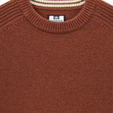 Weekend Offender Zagreb Knitted Wool Sweater - Brick
