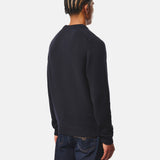 Weekend Offender Zagreb Knitted Wool Sweater - Navy