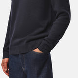 Weekend Offender Zagreb Knitted Wool Sweater - Navy