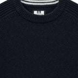 Weekend Offender Zagreb Knitted Wool Sweater - Navy