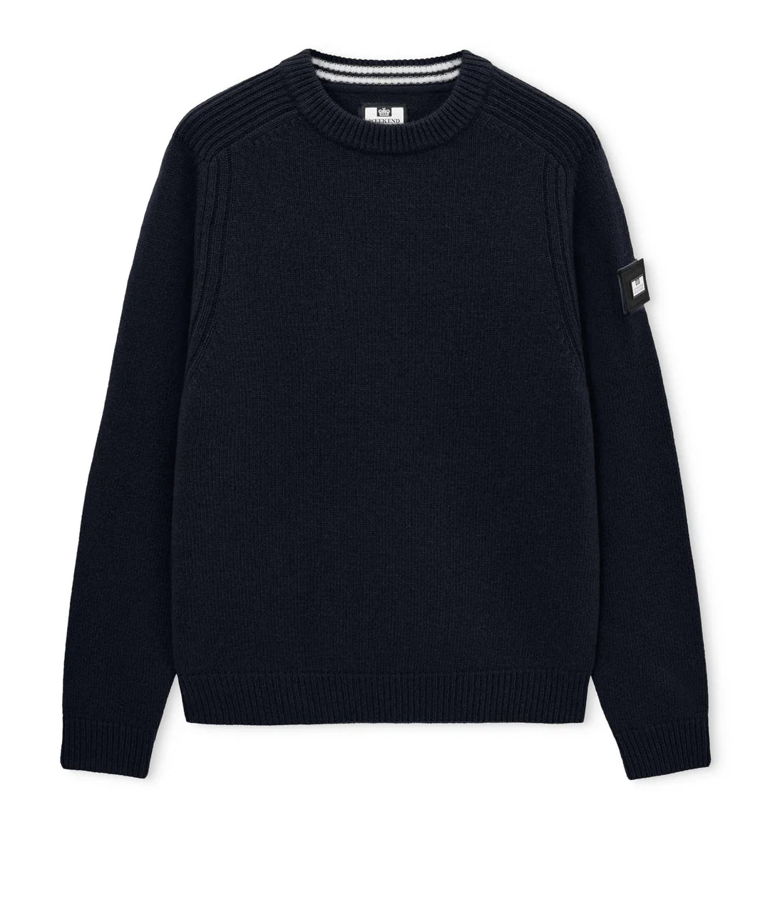 Weekend Offender Zagreb Knitted Wool Sweater - Navy