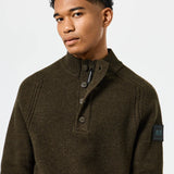 Weekend Offender Castillos Wool Sweater - Castle Green