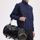 Fred Perry Tonal Classic Barrel Bag - Black