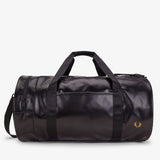 Fred Perry Tonal Classic Barrel Bag - Black