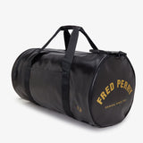 Fred Perry Tonal Classic Barrel Bag - Black